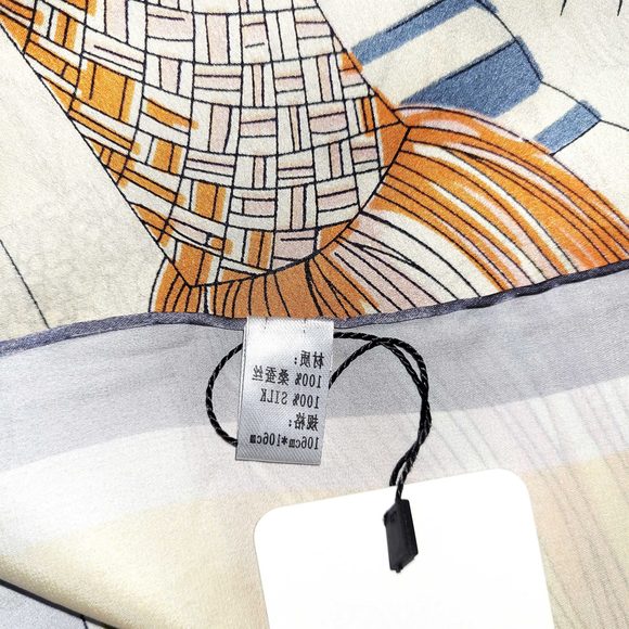 NWT Genuine 100% Mulberry Silk Satin Scarf 42"x42" Large Square Shawl 59731 - Picture 6 of 10